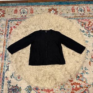 Eileen fisher Irish linen button down blouse size XS